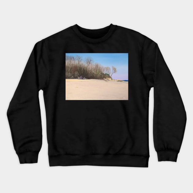 Priory Bay, Isle Of Wight Crewneck Sweatshirt by richardpaul